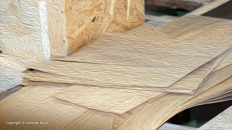 Falap alapok fa papír vékony falemez